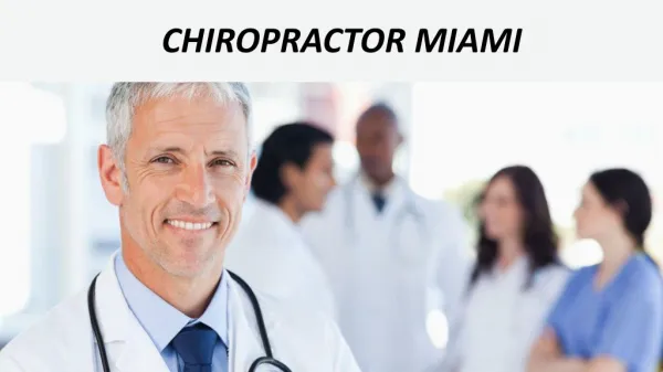 Chiropractor Miami