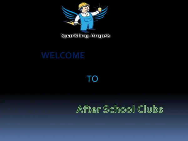 after school clubs including,