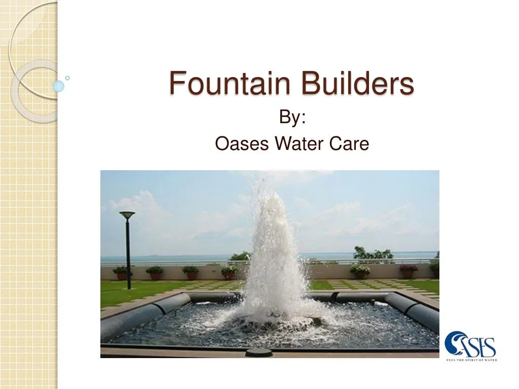 fountain builders