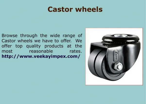 PP Caster Wheel