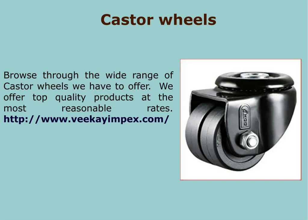 castor wheels