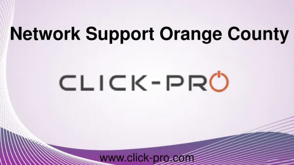 Network Support Orange County