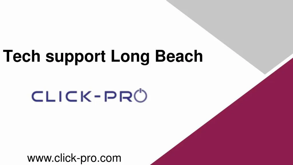 tech support long beach
