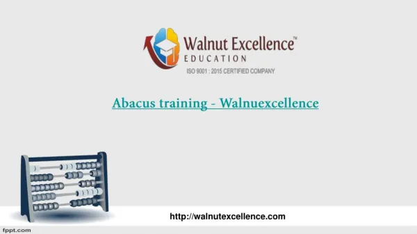 Abacus maths training by Walnutexcellence