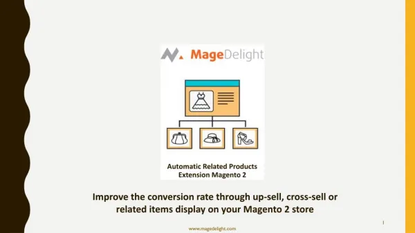 Increase the gross sales with Automatic Related Products magento 2 extension