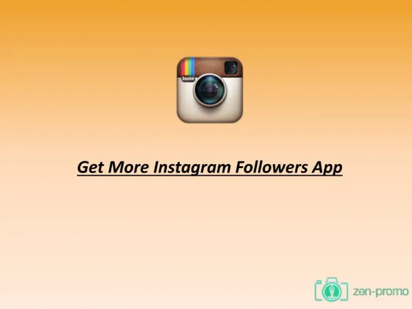 Get More Instagram Followers App