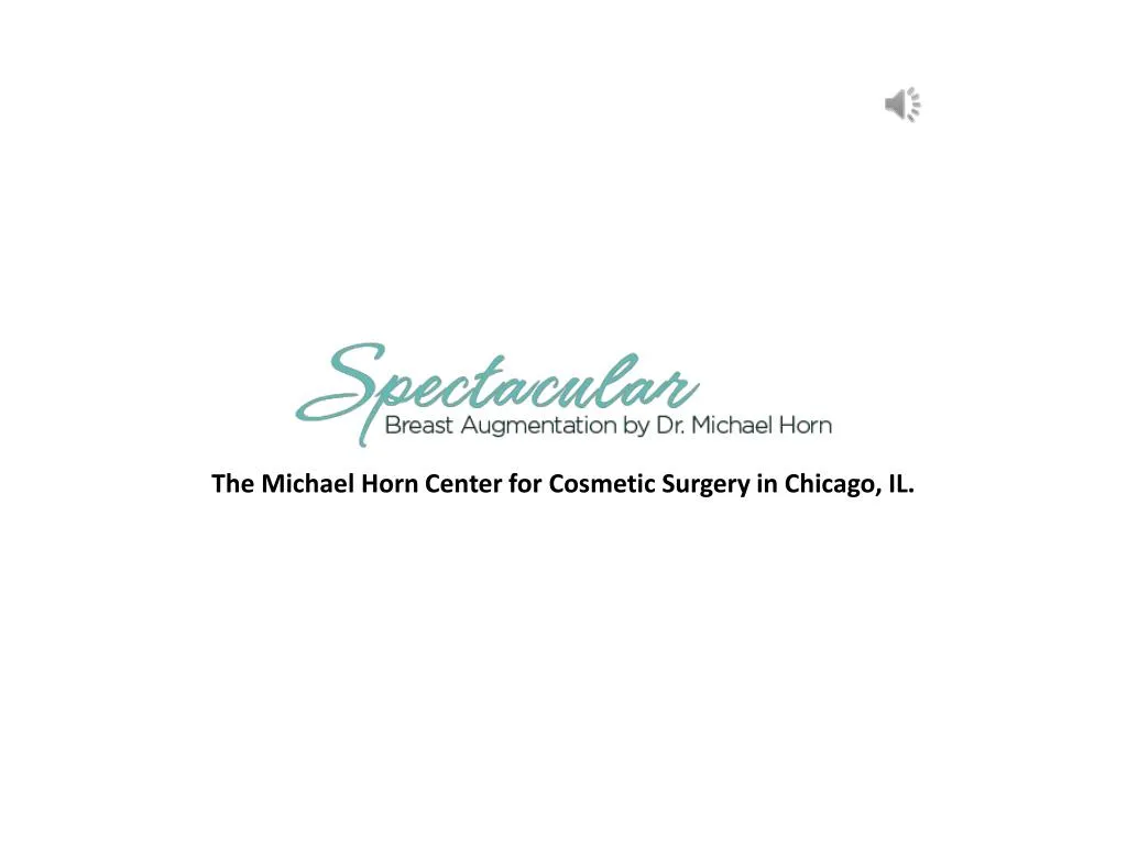 the michael horn center for cosmetic surgery