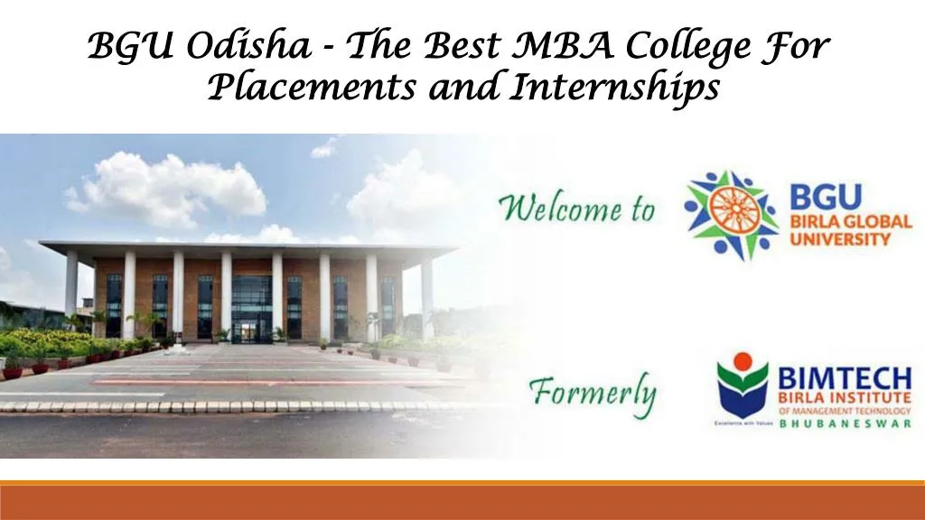 bgu odisha the best mba college for placements