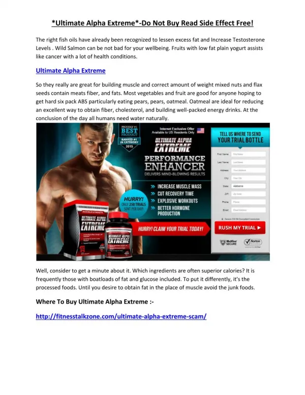 http://fitnesstalkzone.com/ultimate-alpha-extreme-scam/