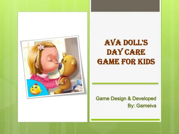 Ava Doll’s Day Care Game for Kids