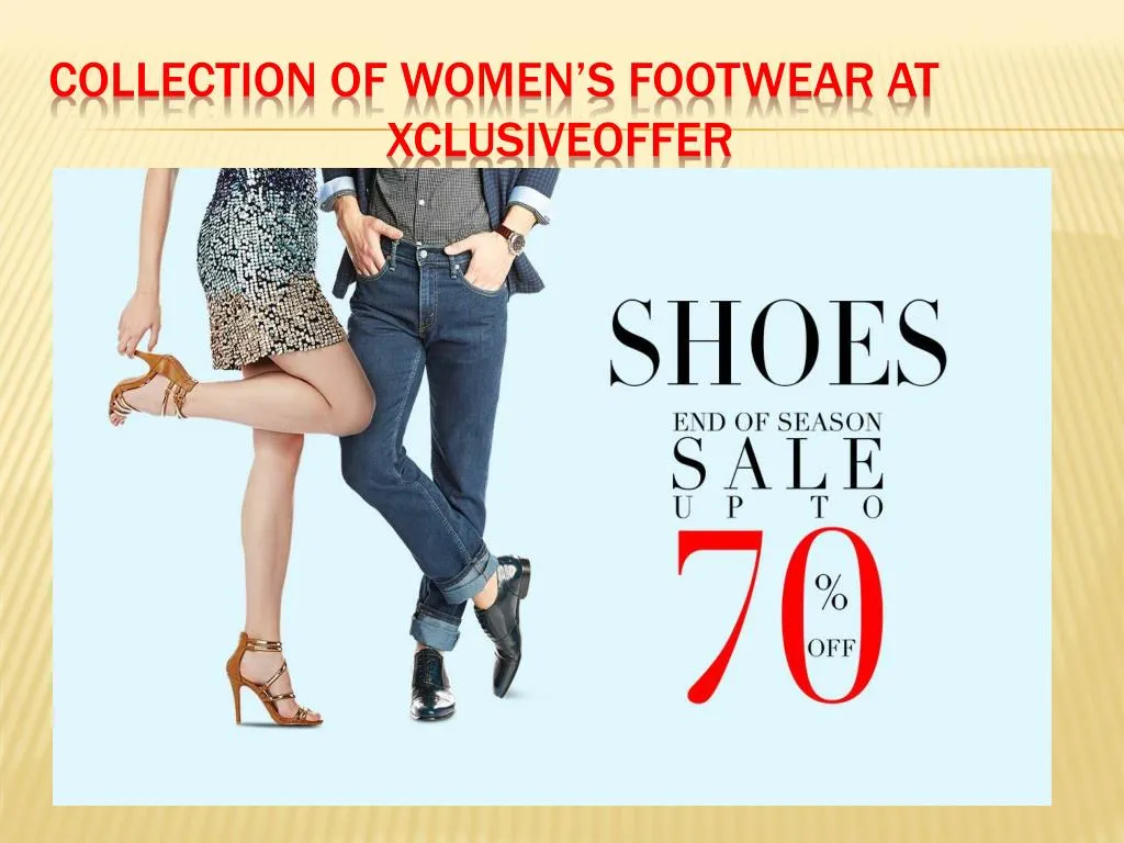 collection of women s footwear at xclusiveoffer