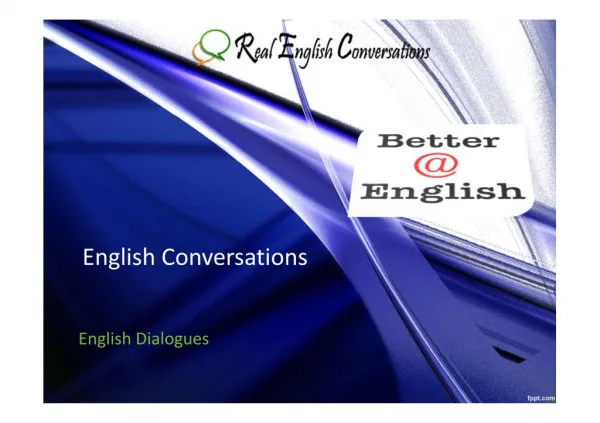 English Conversations Podcast