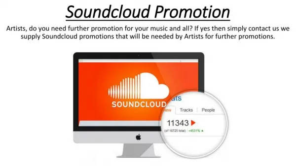 Soundcloud Promotion - wedopromotion.net