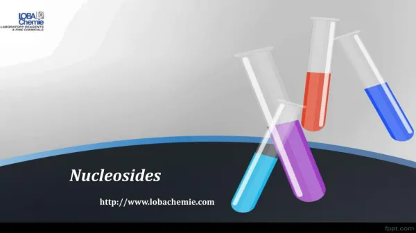 Nucleosides and Nucleotides by Lobachemie