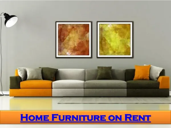 Rent a Furniture in Kolkata for a Month