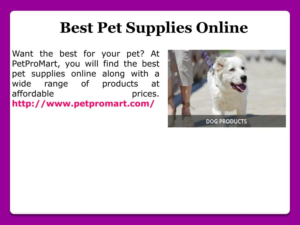 best pet supplies online