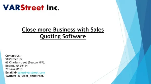 Close more Business with Sales Quoting Software