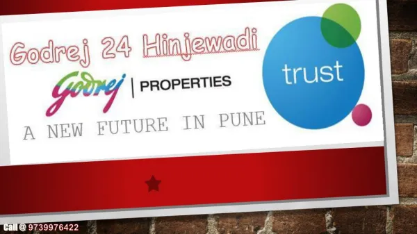 Godrej 24 Hinjewadi New Real Estate Property in Pune