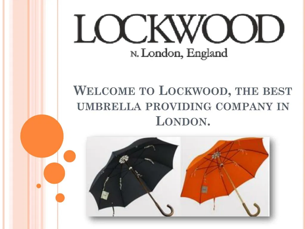 w elcome to l ockwood the best umbrella providing