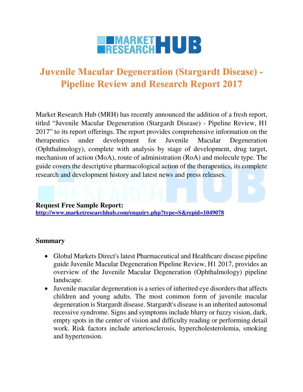 juvenile macular degeneration stargardt disease