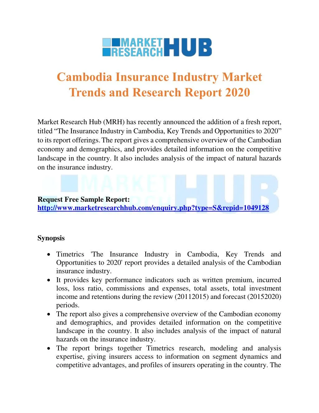 cambodia insurance industry market trends