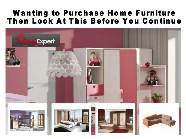 Wanting to Purchase Home Furniture Then Look At This Before You Continue