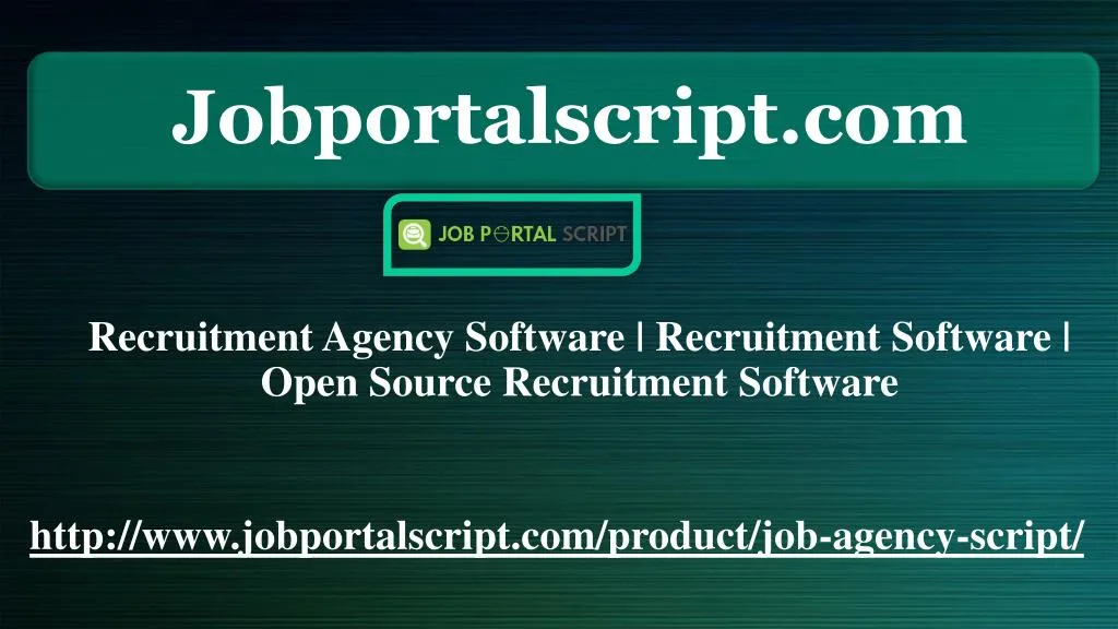recruitment agency software recruitment software