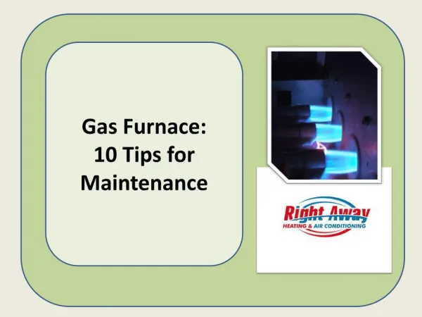 Gas Furnace-10 Tips for Maintenance