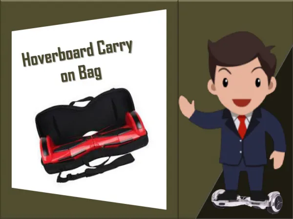 Wheelster Hoverboard Carry on Bag