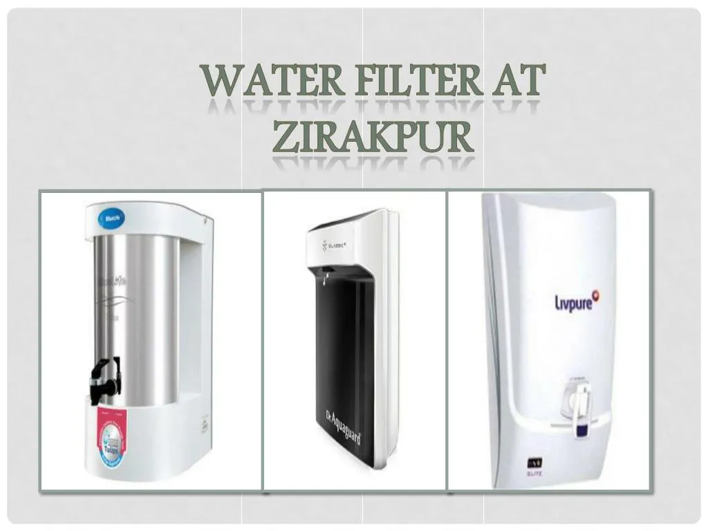 water filter at zirakpur