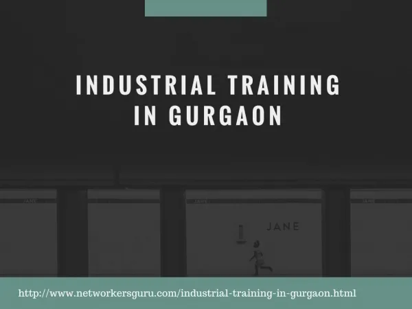 Industrial Training In Gurgaon