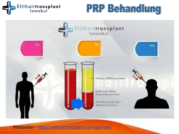 PRP Behandlung - Elithairtransplant