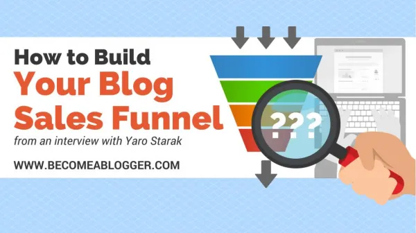 How to Build Your Blog Sales Funnel (from an interview with Yaro Starak)