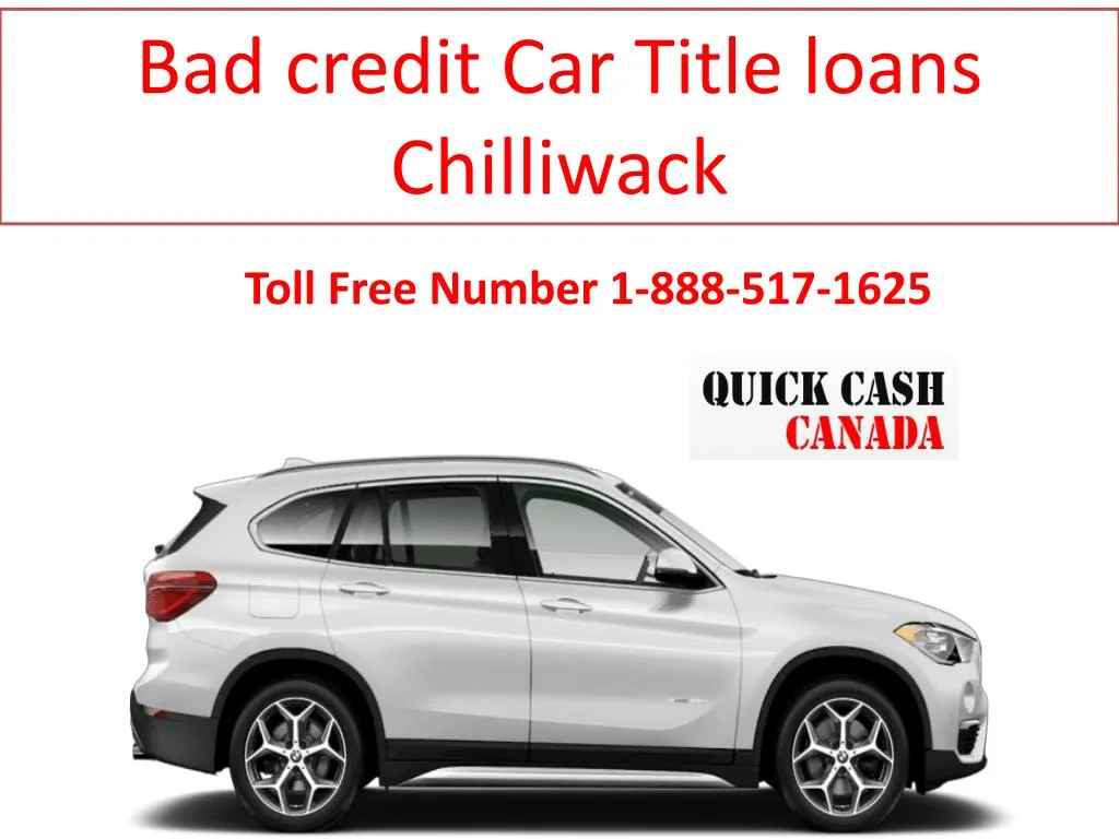 bad credit car title loans chilliwack