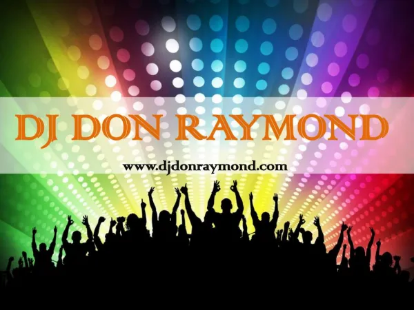 DJ Services for Corporate Events | Dj Don Raymond