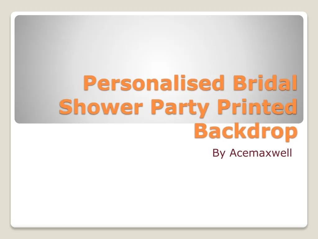 personalised bridal shower party printed backdrop