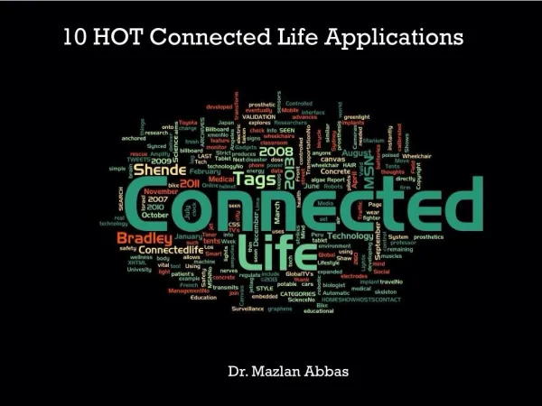 10 hot connected life applications