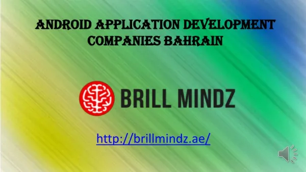 Android application development company Bahrain
