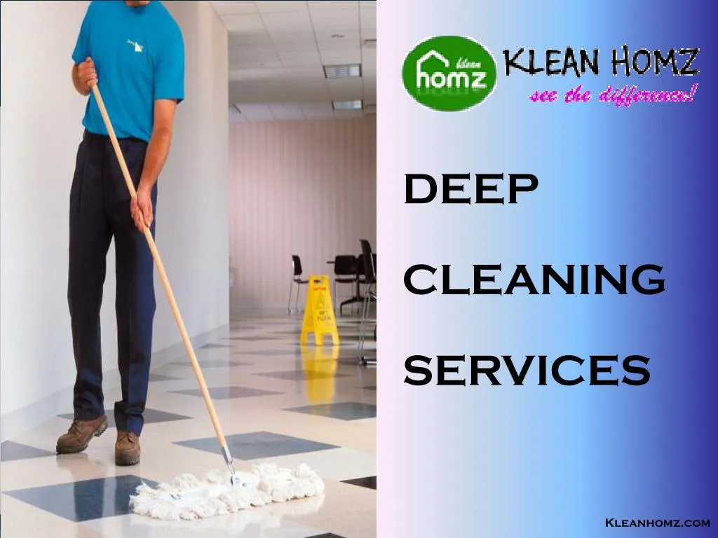 deep cleaning services kleanhomz com
