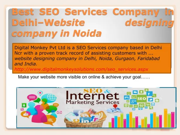 Best SEO Services Company in Delhi - website designing company in Noida