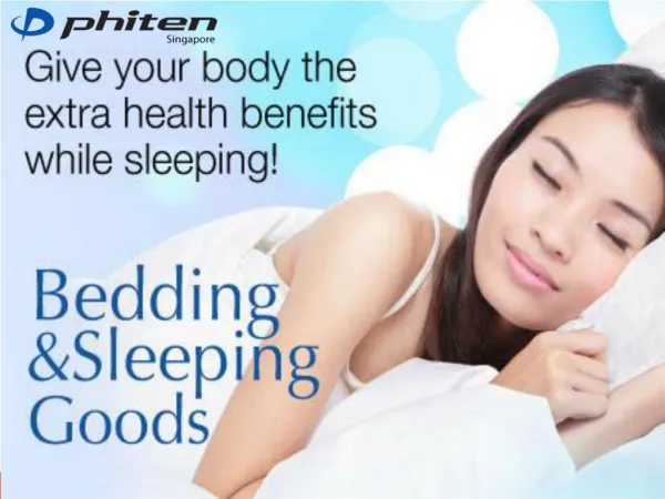 Bedding & Sleeping Goods | Phiten Singapore