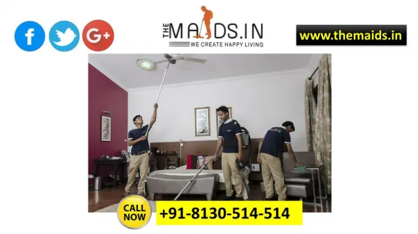 Home cleaning services and marble cleaning services by themaids.in