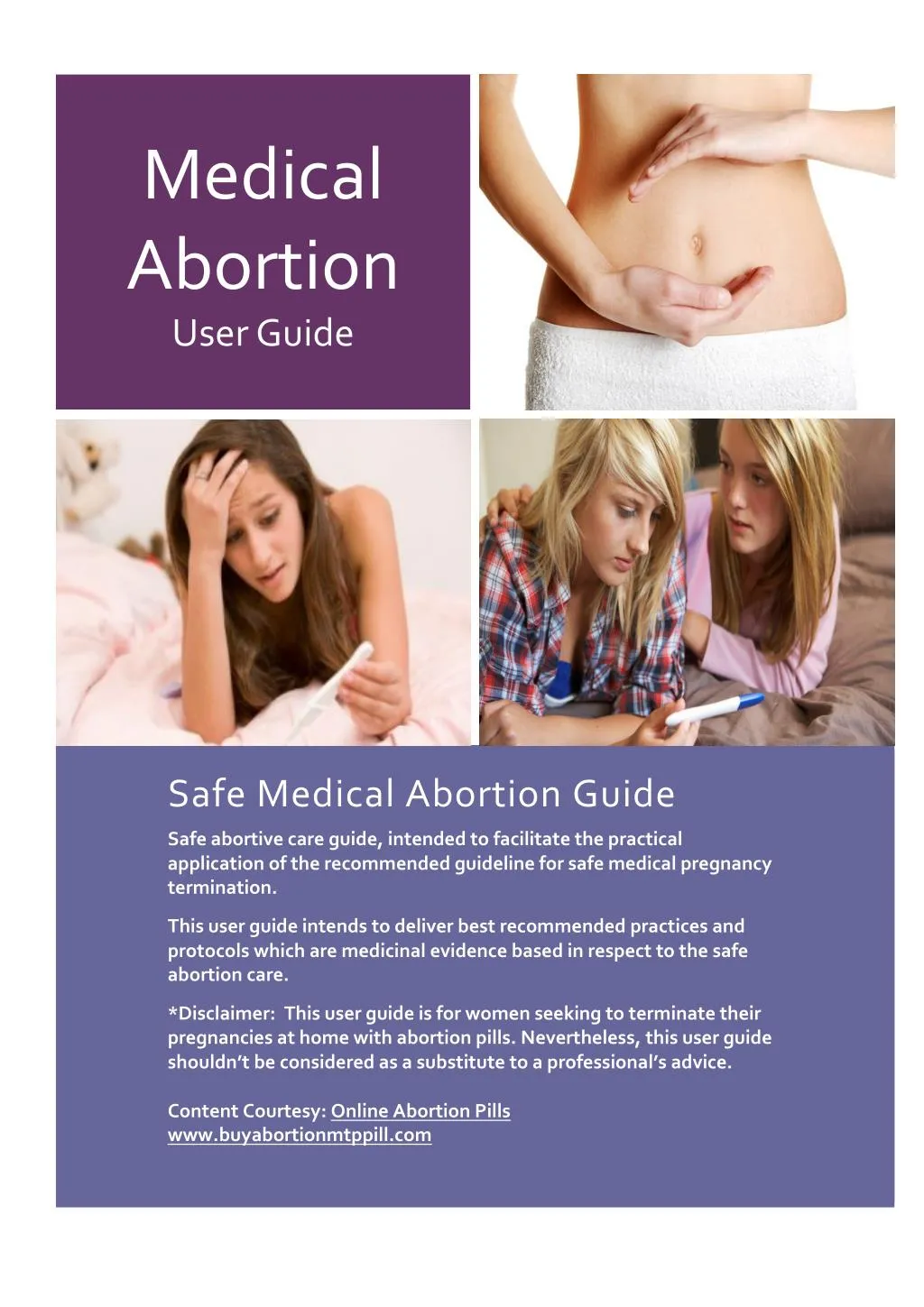 medical abortion user guide
