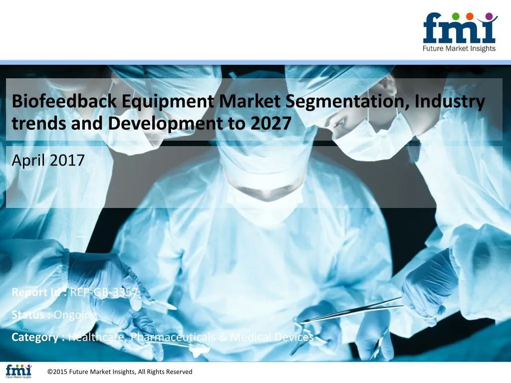 biofeedback equipment market segmentation