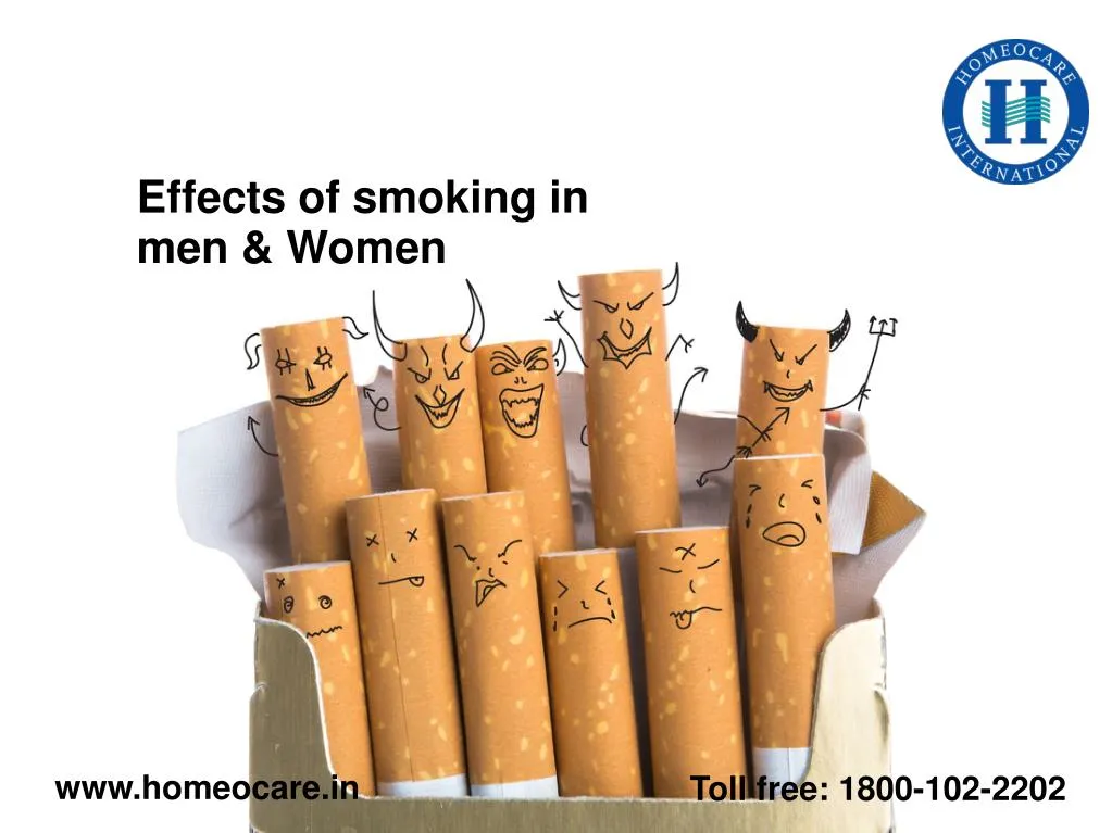 effects of smoking in men women