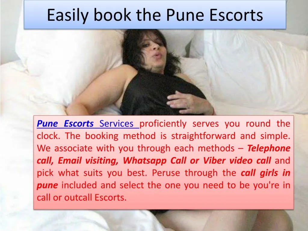 easily book the pune escorts