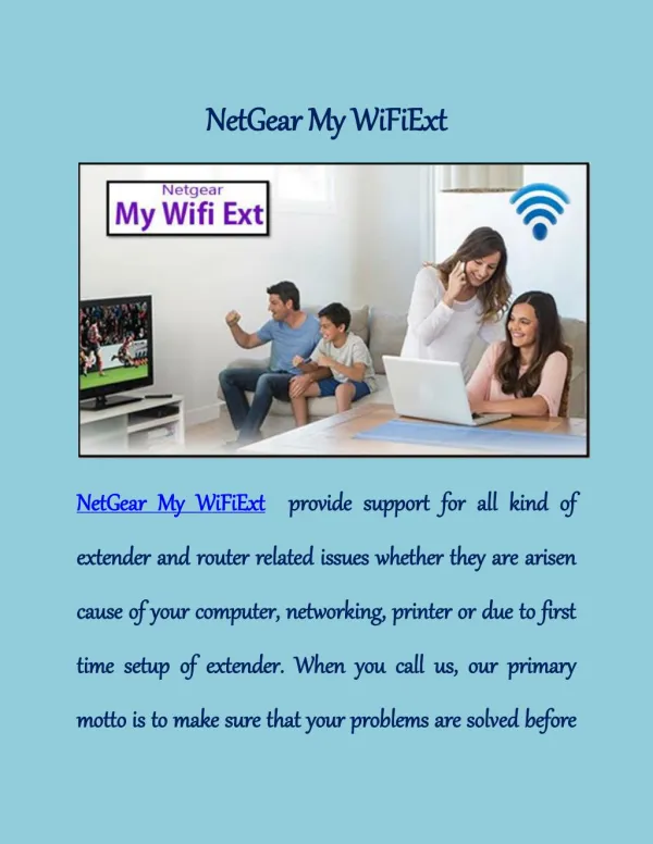 NetGear My WiFiExt