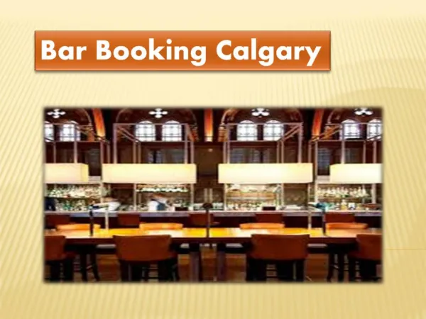 Downtown Calgary Event bookings