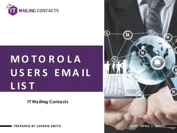 Motorola Users Email List