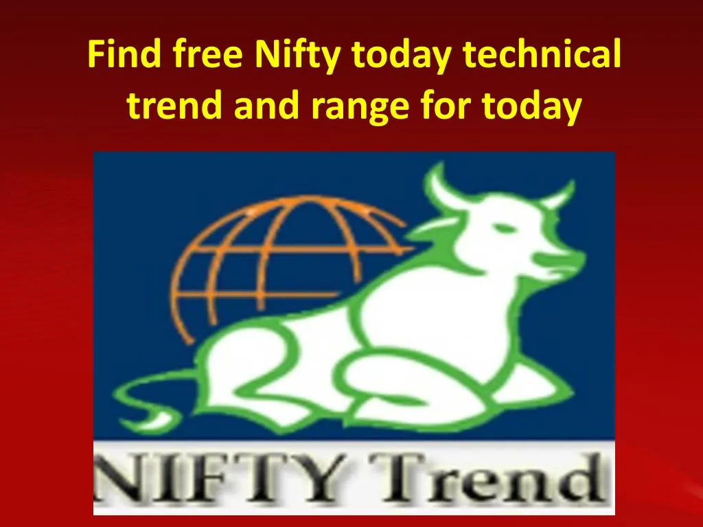 find free nifty today technical trend and range